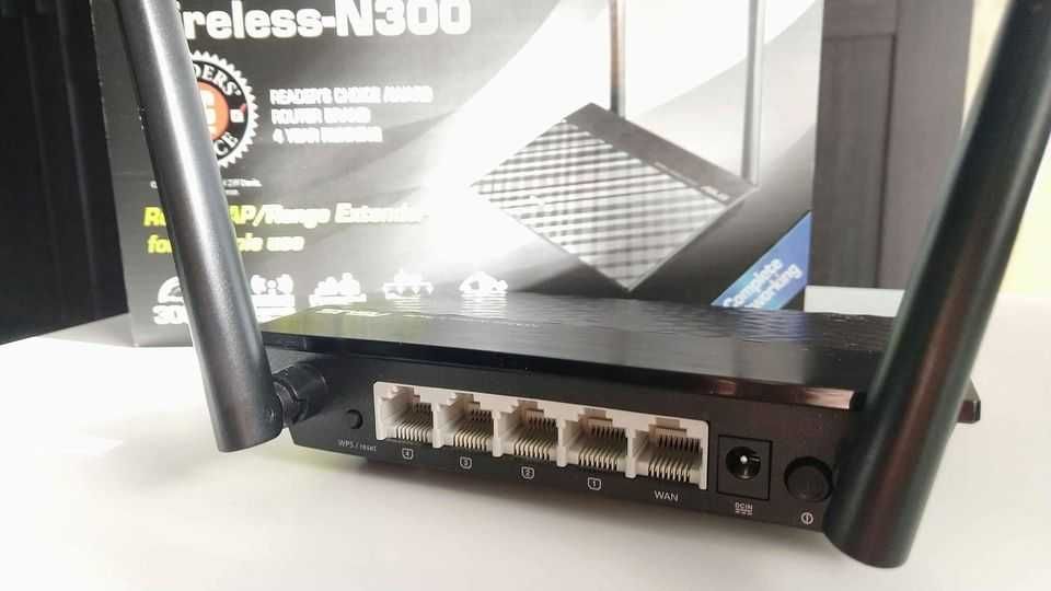 Рутер Asus RT-N12+ 300Mbps