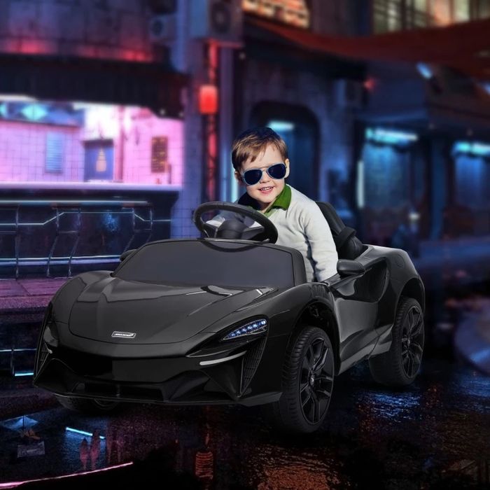 Masinuta electrica pentru copii Homcom McLaren, cu telecomandă - Neagra sau rosie , Noua Sigilata