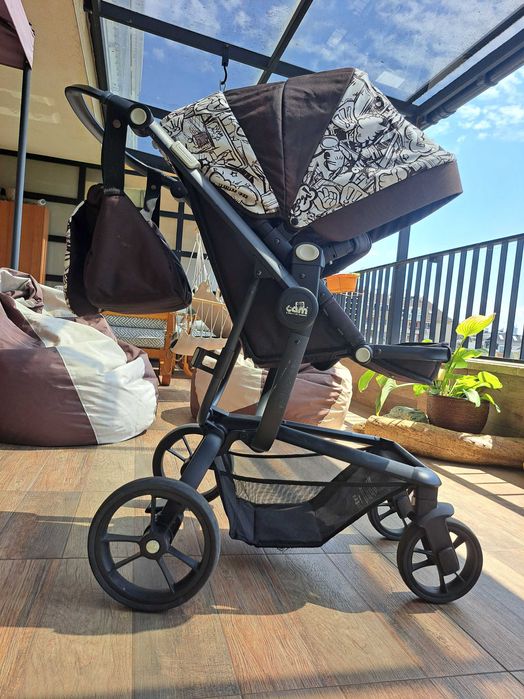 Количка САМ, 3 в 1 + дъждобран + чанта