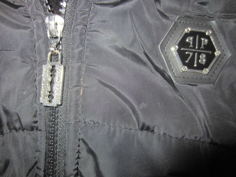 Geaca copil Philipp Plein,masura 104,gluga, stare f.buna, Italia