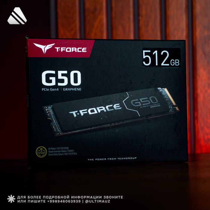 SSD Team Group T-FORCE G50 M.2 512GB