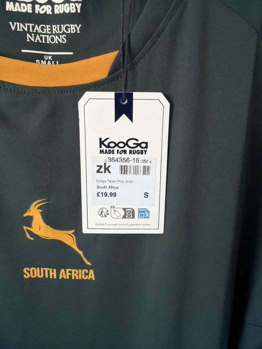 Tricou rugby Africa de sud