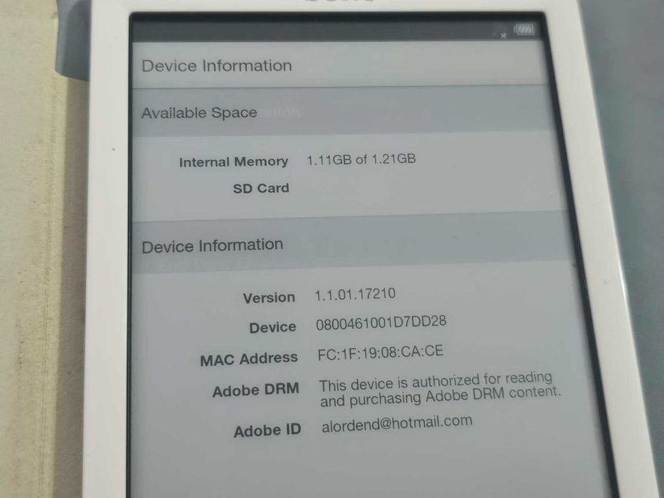 E-book reader Sony Reader PRS-T2 Alb, Ecran E-Ink 6 inch, Wi-Fi, 2GB