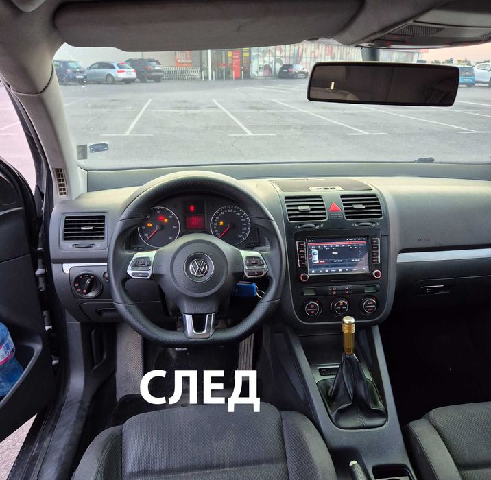 VW Scirocco скосен волан с еърбег + DSG пера/GTD/ GTI – Golf 5/6, Passat B6/B7, Caddy