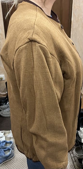 Летная кожаная куртка