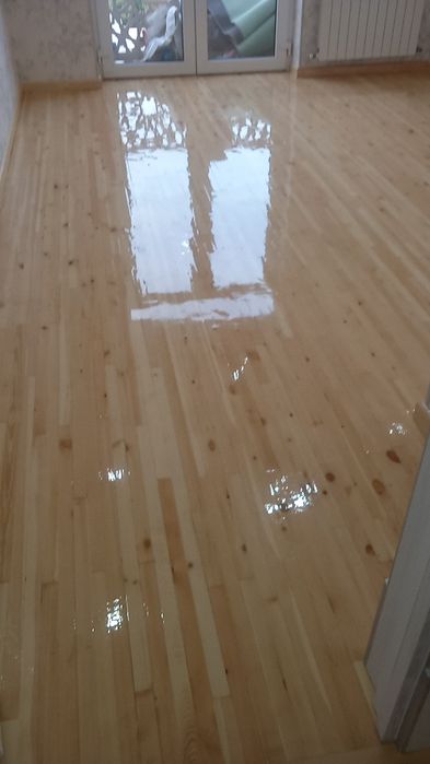 шлифовка пол паркет