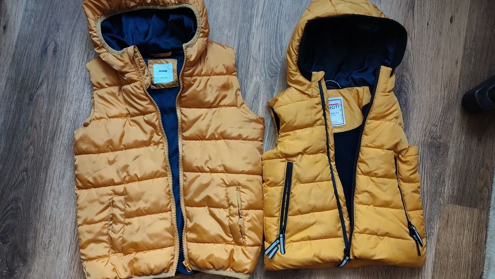 2 veste matlasate copii, (134 cm. + 92 cm .)