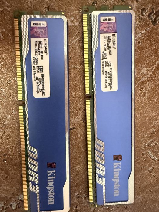 Vand RAM DDR 3 2 x 4 Gb si 2 x 8 Gb