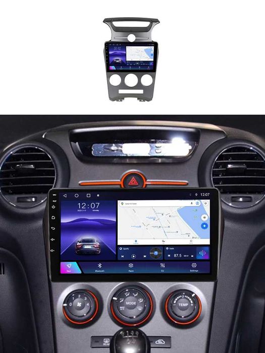 Navigatie Android 14 KIA Carens 2007-2011 1/8 Gb Waze CarPlay + CAMERA