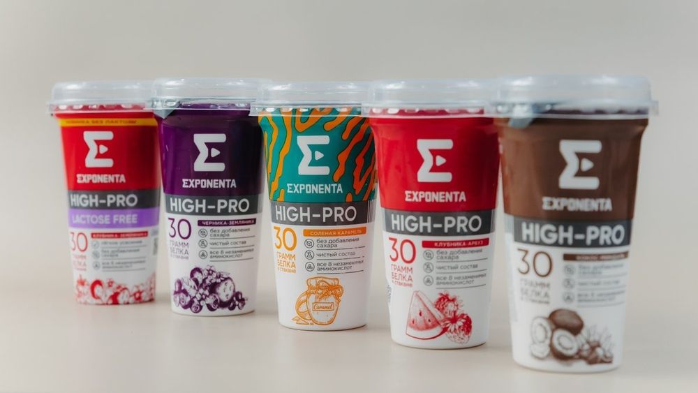 EXPONENTA HIGH-PRO 250гр. напиток кисломолочный