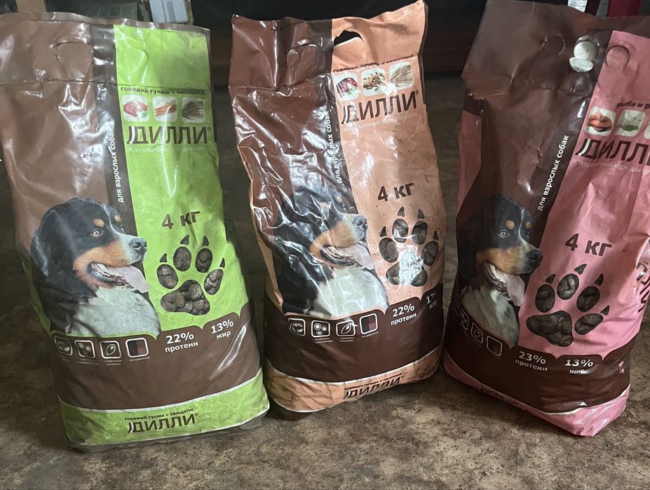 Корм весовой для первого прикорма  щенков