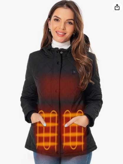 Jachetă SGKOW încălzită pentru femei cu acumulator inclus M si XL