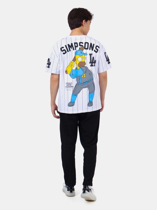 Мужская футболка унисекс оверсайз с коротким рукавом, с принтом