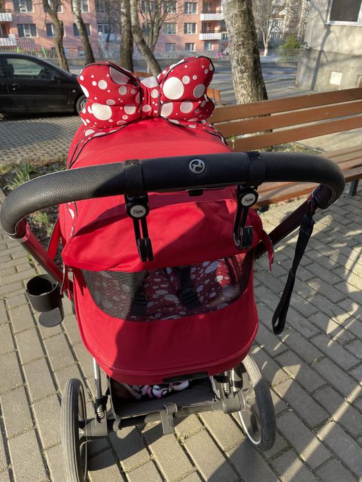 Намалена цена! Количка Cybex Priam Jeremy Scott Petticoat red dark