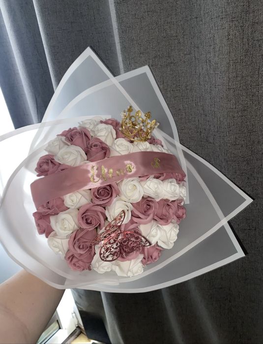 buchete trandafiri cadou perfect buchet sapun personalizate