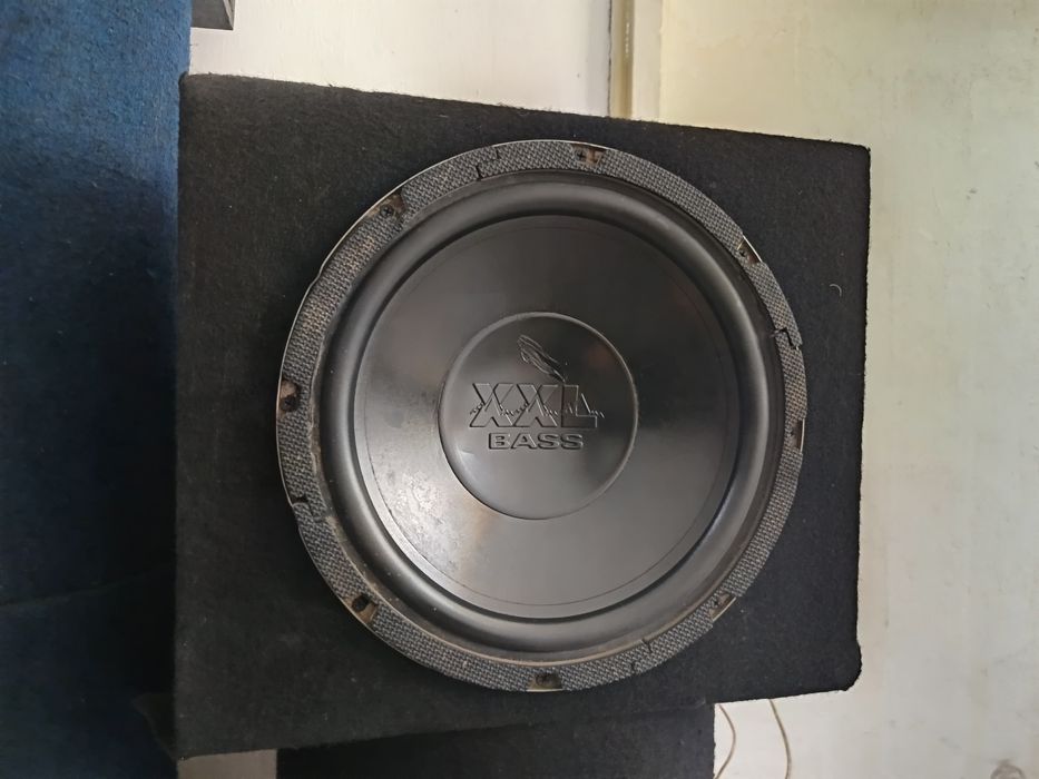 subwoofer auto xxl 12 inch bass audio masina 30 cm 600w