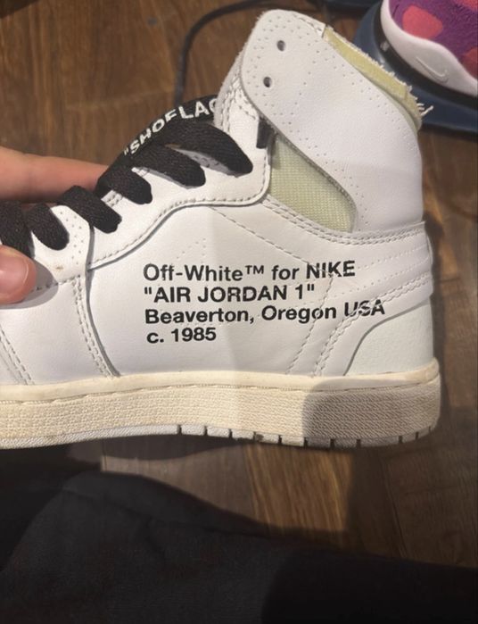 Air Jordan 1 Retro High Off-White White