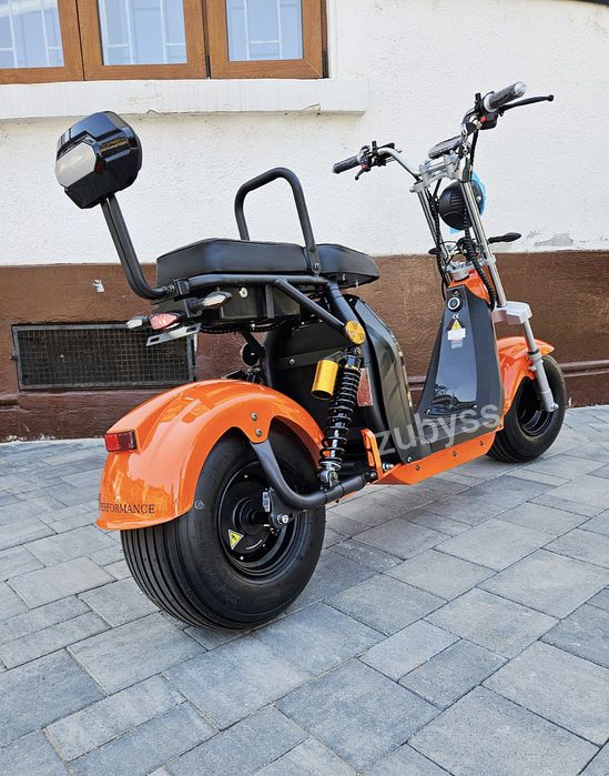 Scuter Electric CityHarley 1500W 20Ah 60kmh Model Nou 2025