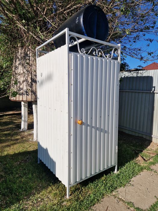 Летний душ металлический