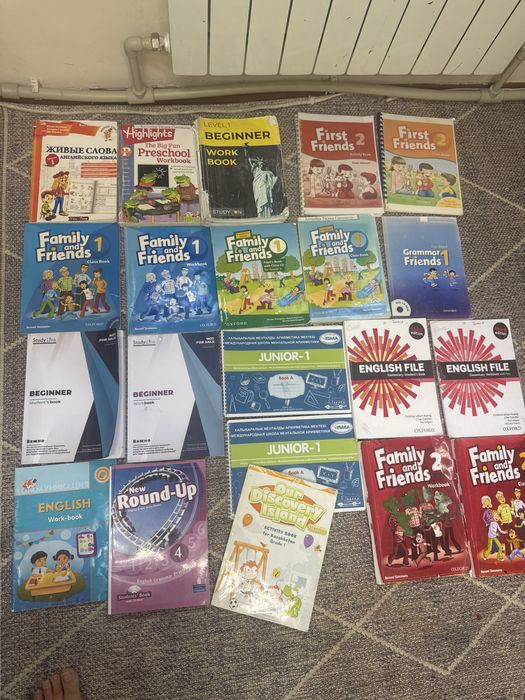Английские  учебники
