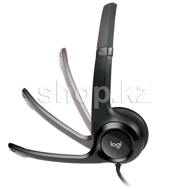 Гарнитура Logitech H390, Black