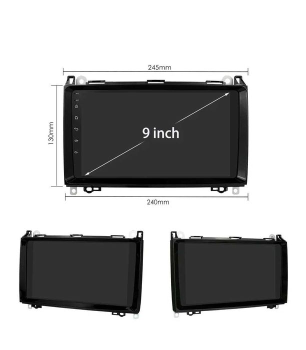 Navigatie Dedicata Mercedes Sprinter, Vito, Viano, VW Crafter