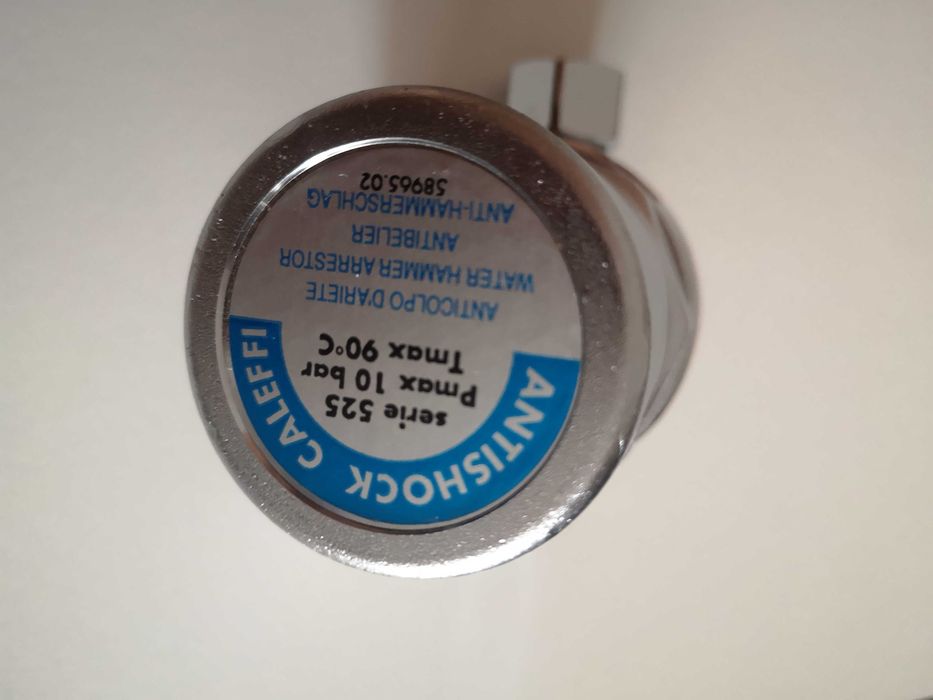 Amortizor lovitura berbec instalații sanitare CALEFFI original nou bon