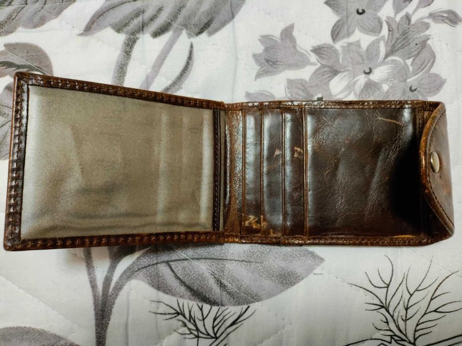 Естествена кожа - cobbler legend за документи и карти