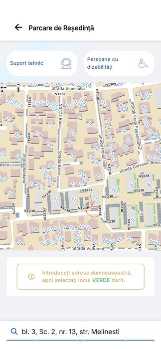 Inchiriez loc de parcare auto [sector 4, berceni melinesti alunisului]