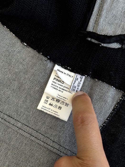 Дамско дънково яке PINKO (Made In Italy) - размер S (IT40), ОРИГИНАЛ