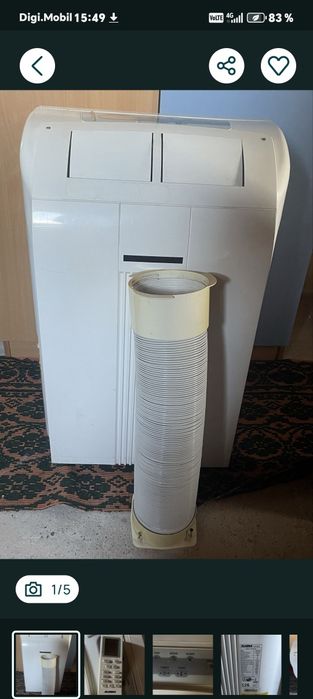 Clima portabila industriala Alaska 1200 btu