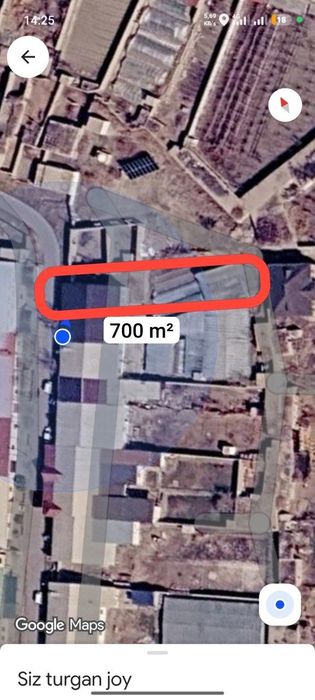 700 m² joy orni va joy sotiladi
