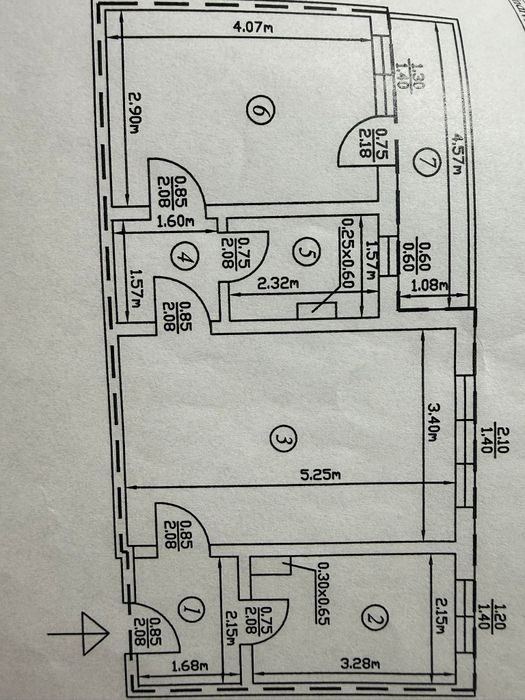 Ap 2 cam,zona centrala,50mp,etaj1,balcon,centrala