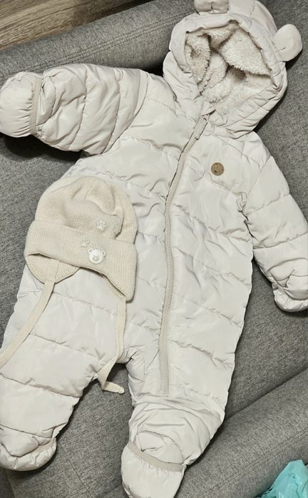 Зимен бебешки гащеризон H&M
