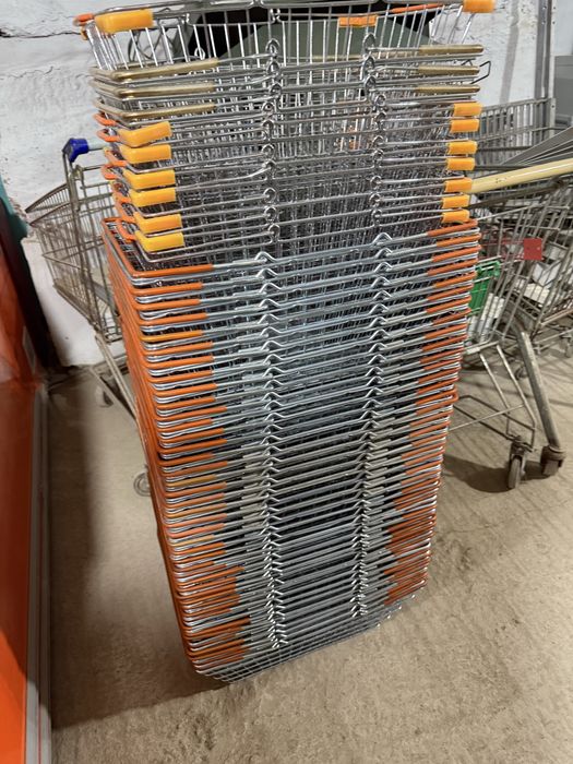 Корзинки металлические б/у