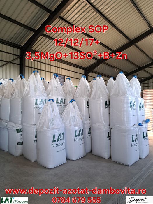 Îngrășământ Complex NPK 15-15-15 + S+Zn Linzer Austria Borealis