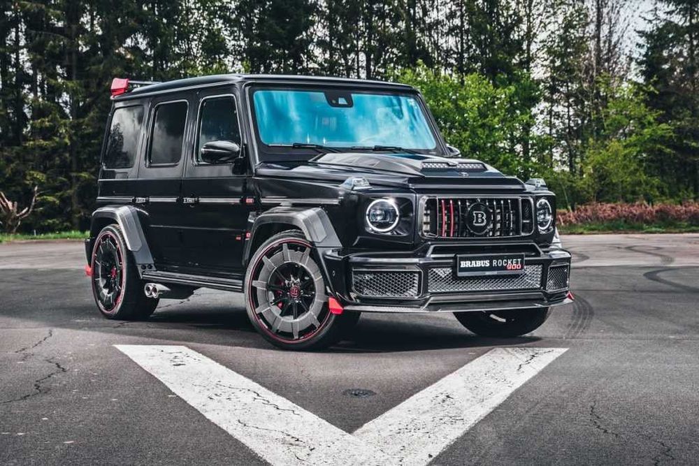 Jante noi forjate Mercedes G-class R24 in doua latimi model Brabus