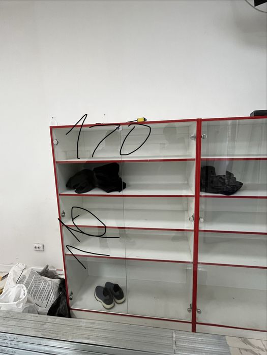 Шкаф ветринный новый