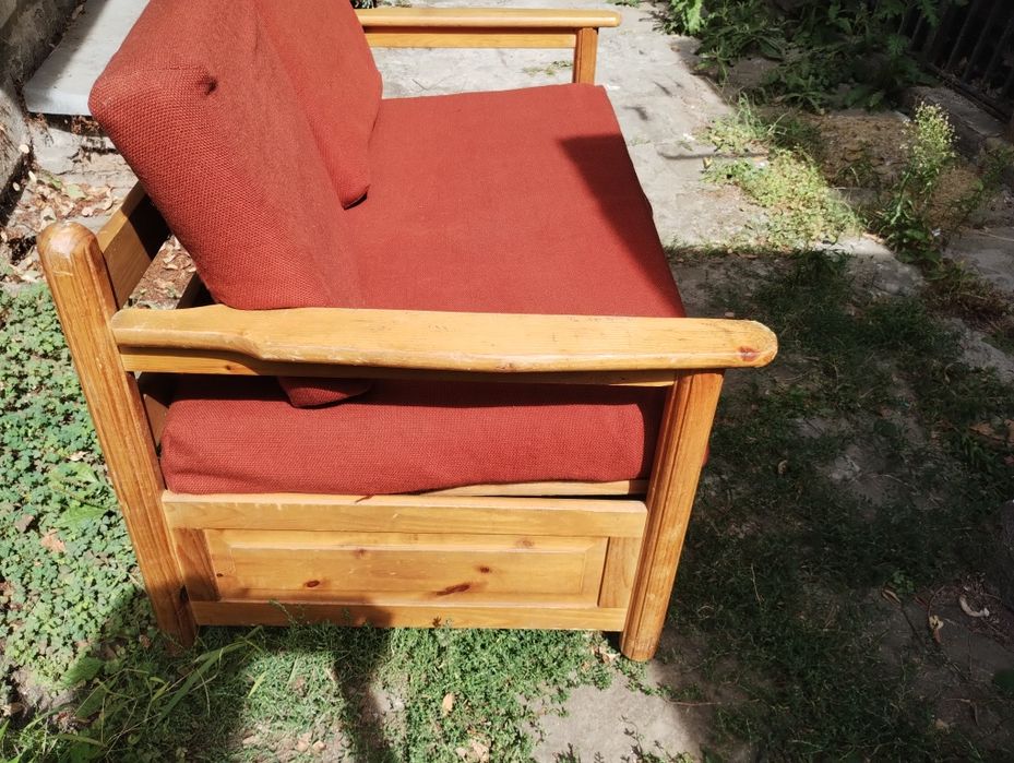 Градински комплект - дърво!