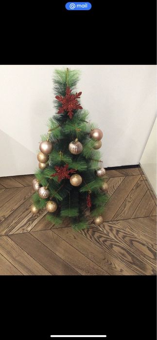 Продаю  елку с игрушками, 90 см.