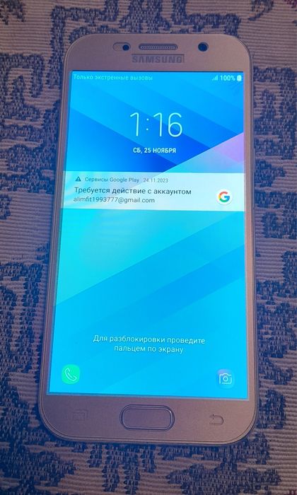 SAMSUNG Galaxy A5 2017 год