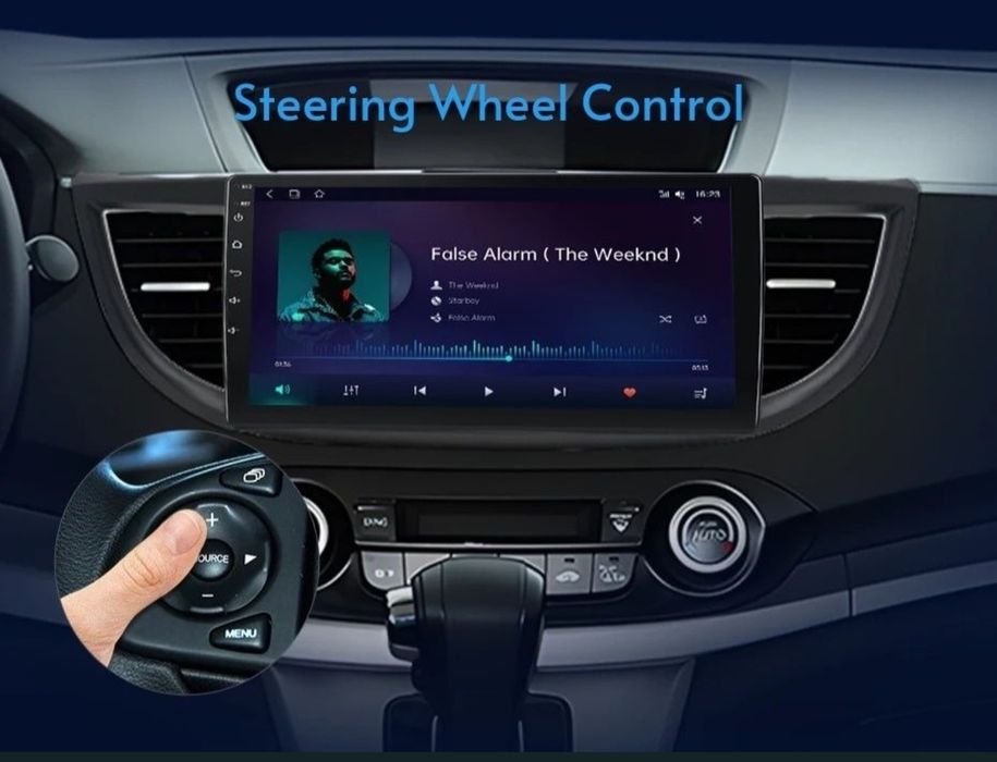 Navigatie Android dedicata HONDA CRV (2012-2016).