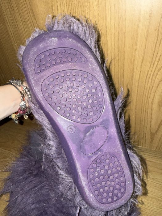 Ghete de iarna din blanita mov