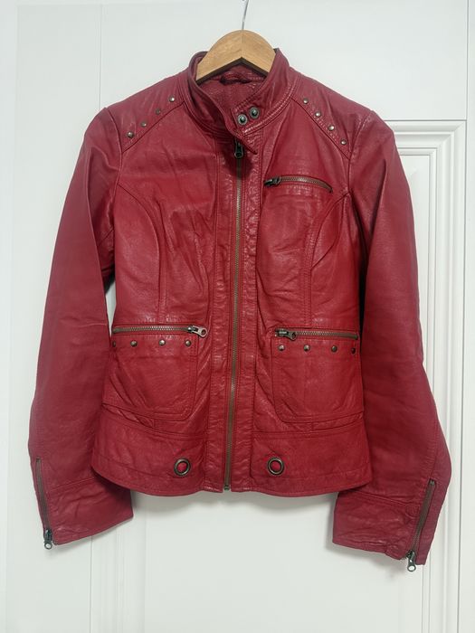 Geaca de piele femei mar S