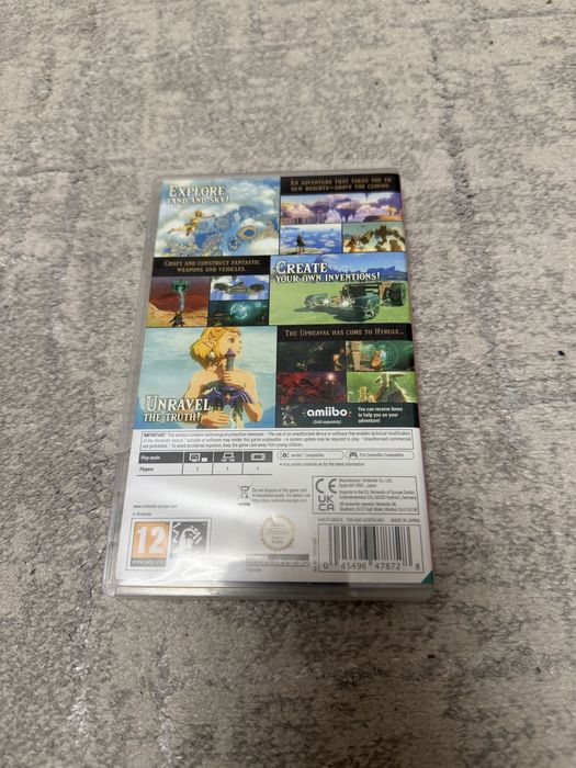 Joc nintendo switch Zelda tears of the kingdom