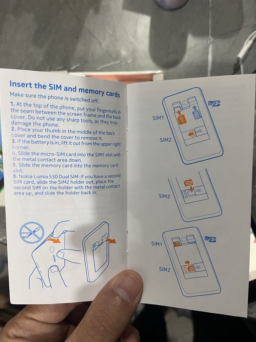 Nokia LUMIA 530 original Нокиа Лумия