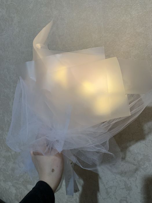 Букет с бусинами