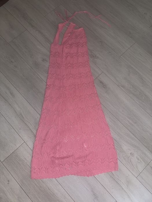 Сарафан вязанный юбка топик и лосины