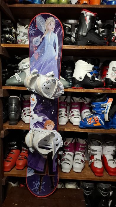 Placa snowboard 130 cm cu legaturi