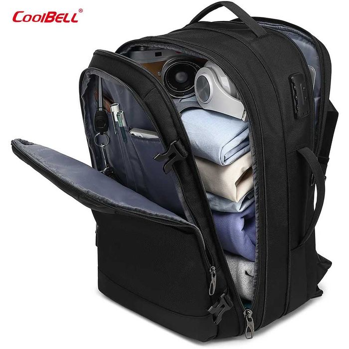 CoolBELL 36 л  рюкзак  17,3-дюймовый ноутбук, порт для зарядки USB-A